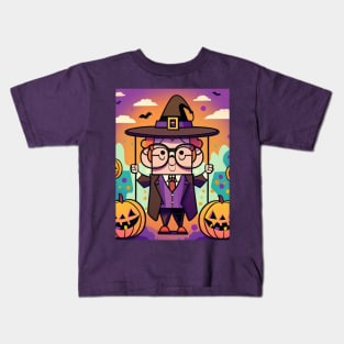 Dwight Pumpkin Kids T-Shirt